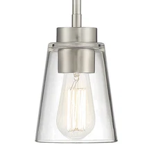 Savoy House 7-1026-1 Calhoun 5"W Mini Pendant - Nickel
