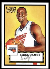Emeka Okafor 2005-06 Topps 1952 Style #37 Bobcats NBA READ FREE SHIPPING