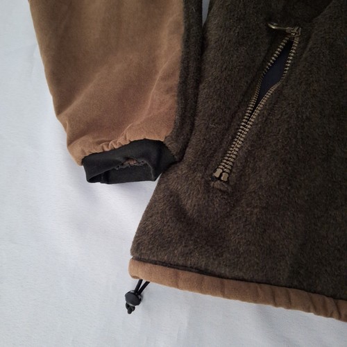 VTG Alf Kuhl Jacket Men Large Brown Sherpa Fleece Aztec Full Zip USA Made A2 - Bild 2 von 21