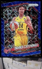 2025 Panini Prizm WNBA #60 Tamika Catchings Blue Velocity Prizms - SV