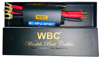 WORLDS BEST CABLES 4 Units - 6 Inch - Canare 4S11   Audiophile Grade - 11AWG New