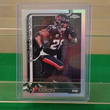 2025 Topps Chrome Football SSP Light Board Logo Joe Mixon #120