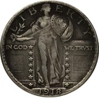 1918-S Standing Liberty Quarter Dollar A Rare & Sought After Fantasy Filler Coin