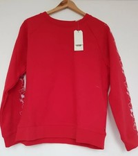 Levis Red Sweatshirt Embroidered Size S BNWT