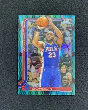 2025-26 Topps Chrome Eric Gordon 123/199 #184 Aqua Basketball REF 76ers RA83