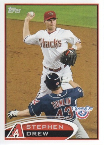 2012 Topps Opening Day Stephen Drew #2 card
