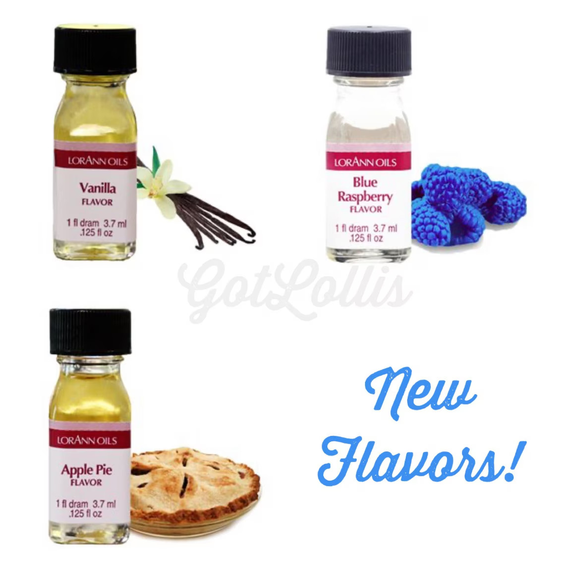 LorAnn Oils 1 Dram Super Strength Flavoring Flavor Candy U Pick 73 Diff Flavors