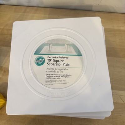 wilton 10'' square separator plate