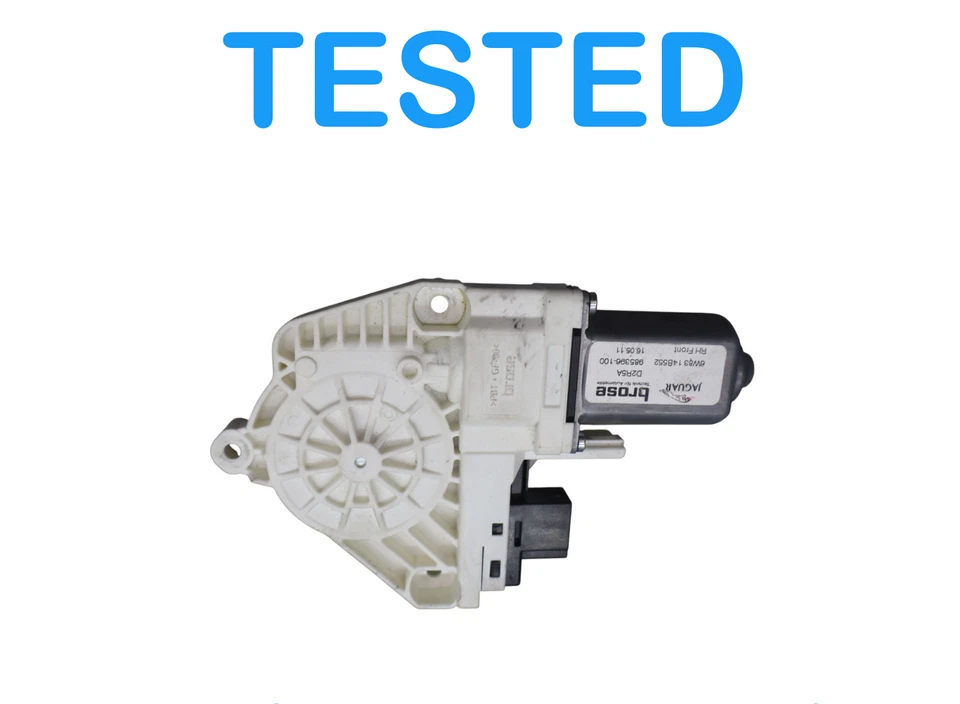 07-15 Jaguar X150 XK XKR XKR-S Motor regulador ventana delantera derecha OEM Foto 3 de 4