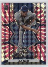 2022 Panini Mosaic Rookies Pink Swirl Mosaic Prizm 1/12 AJ Alexy #249 1ry6