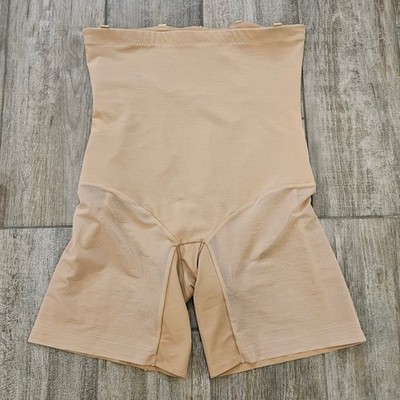 Honeylove SuperPower Short Size 2X Sand High Waisted Compression Shapewear