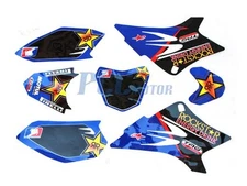 ROCKSTAR GRAPHICS DECAL STICKERS KIT FITS TTR50 TTR50E 50CC DE44