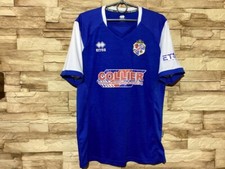 COWDENBEATH 2020 2021 Home Football Shirt Soccer Jersey Errea Sz L