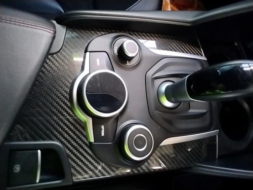 ALFA ROMEO GIULIA MK2 (952) 2018 On Centre Console Trim carbon fiber