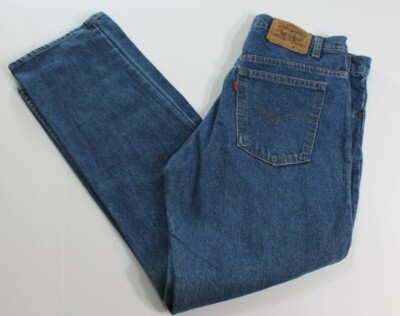 Vtg Levi's Men's 40509 0214 Orange Tab Blue Jeans 34 x 30 Tagged