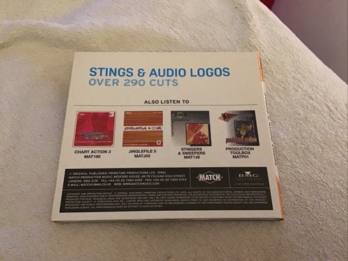 Stings And Audio Logos - Over 290 Cuts - CD Album RARE VGC - Picture 3 of 8