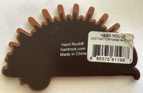 Hard Rock Hotel Orlando Magnet 2017 serie de nombres de destino 3D - Imagen 2 de 2