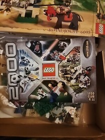 2000 LEGO 6095 Castle Royal Joust - 100% Complete with minifigures & manual