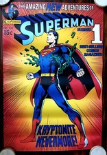 Superman New Old Stock poster measuring 24 x 36 inches