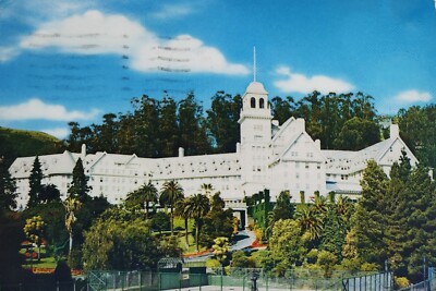 Postcard Hotel Claremont California Circa 1955