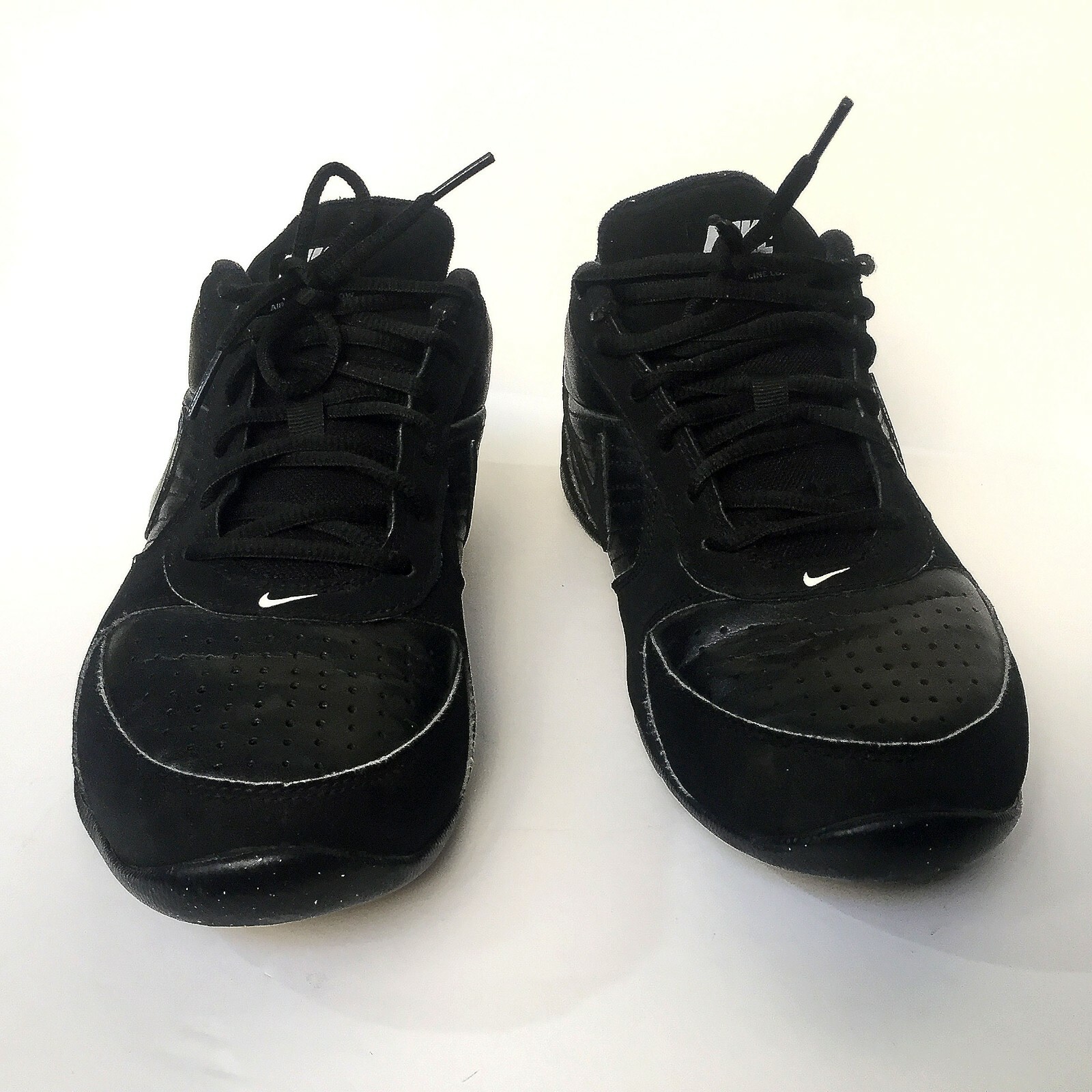 Nike Air Baseline Low Black Basketball Shoes Men’s 9 EUC 386240-001 Sneakers Nike Air Baseline Low Mens Leather Basketball Shoe Black  main image 4