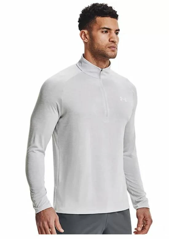 Men's Under Armour Tech 2.0 Half-Zip Top , Color: Halo Gray, Size