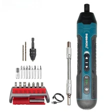 Cordless Electric Screwdriver Rechargeable 1300mah Battery Mini Drill