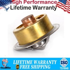 160 Degree High Flow Robertshaw Style Thermostat For Ford Chevy Jeep Dodge Brass