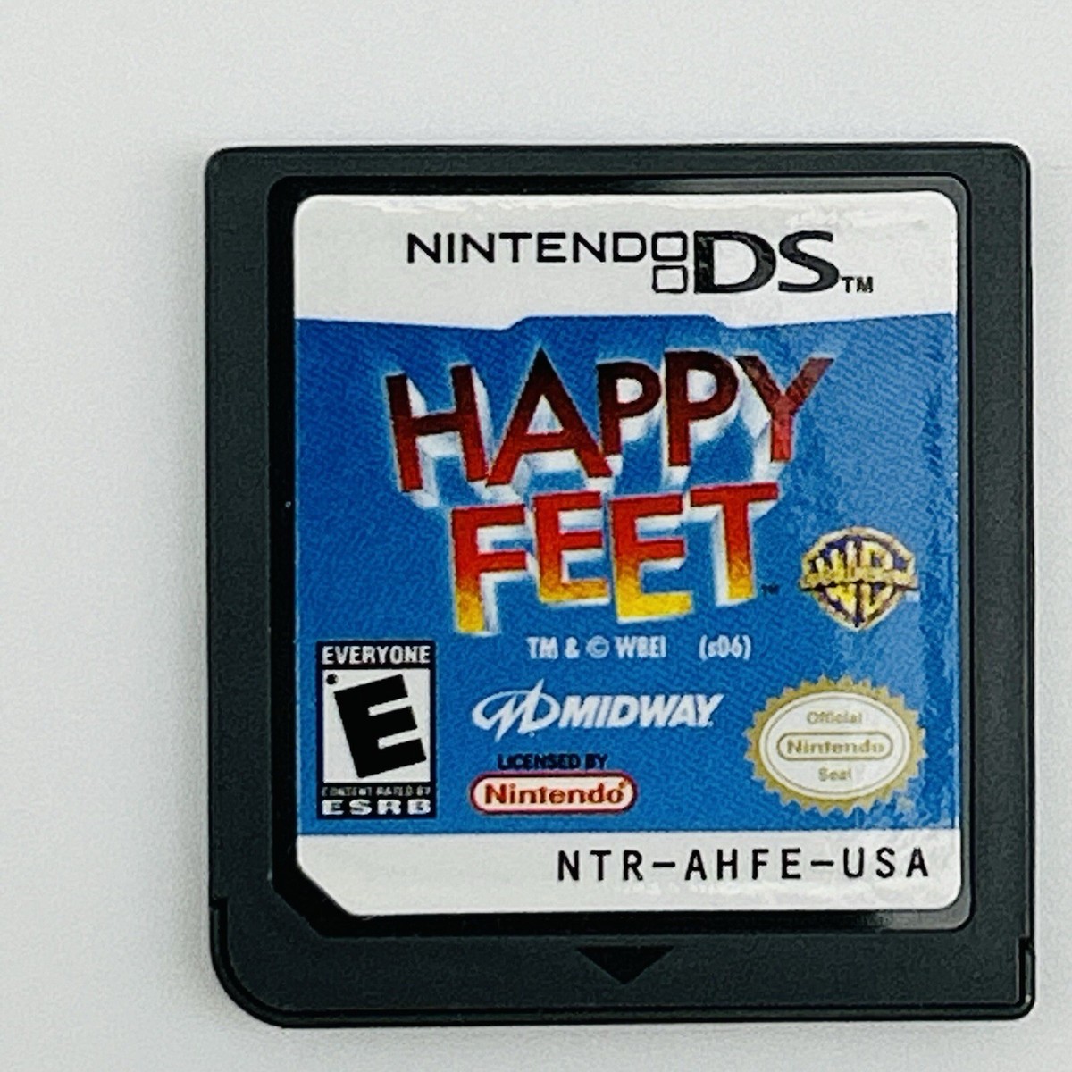【当時品・美品・未発売】DSソフト HappyFeet US版 ハッピーフィート Happy Feet Nintendo DS Cartridge Only Video Game Midway Warner