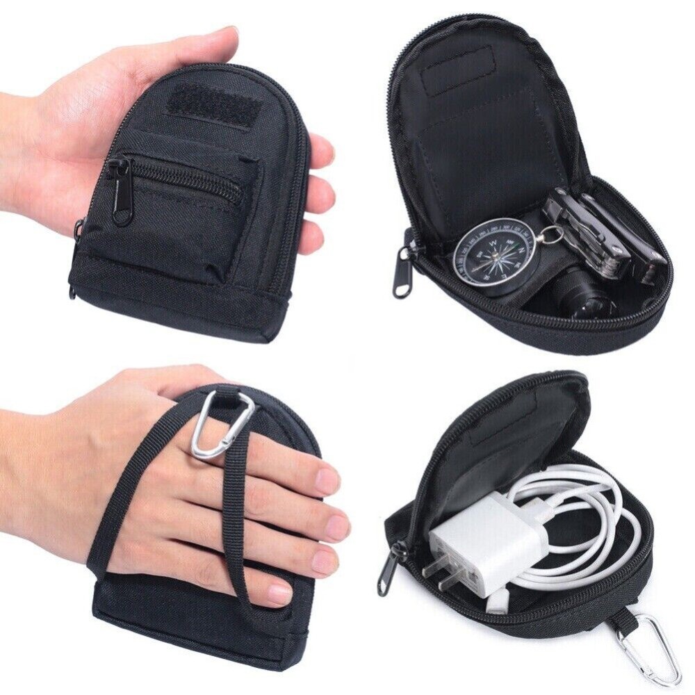 Tactical Mini MOLLE Waist Pack for EDC Utility Accessories  