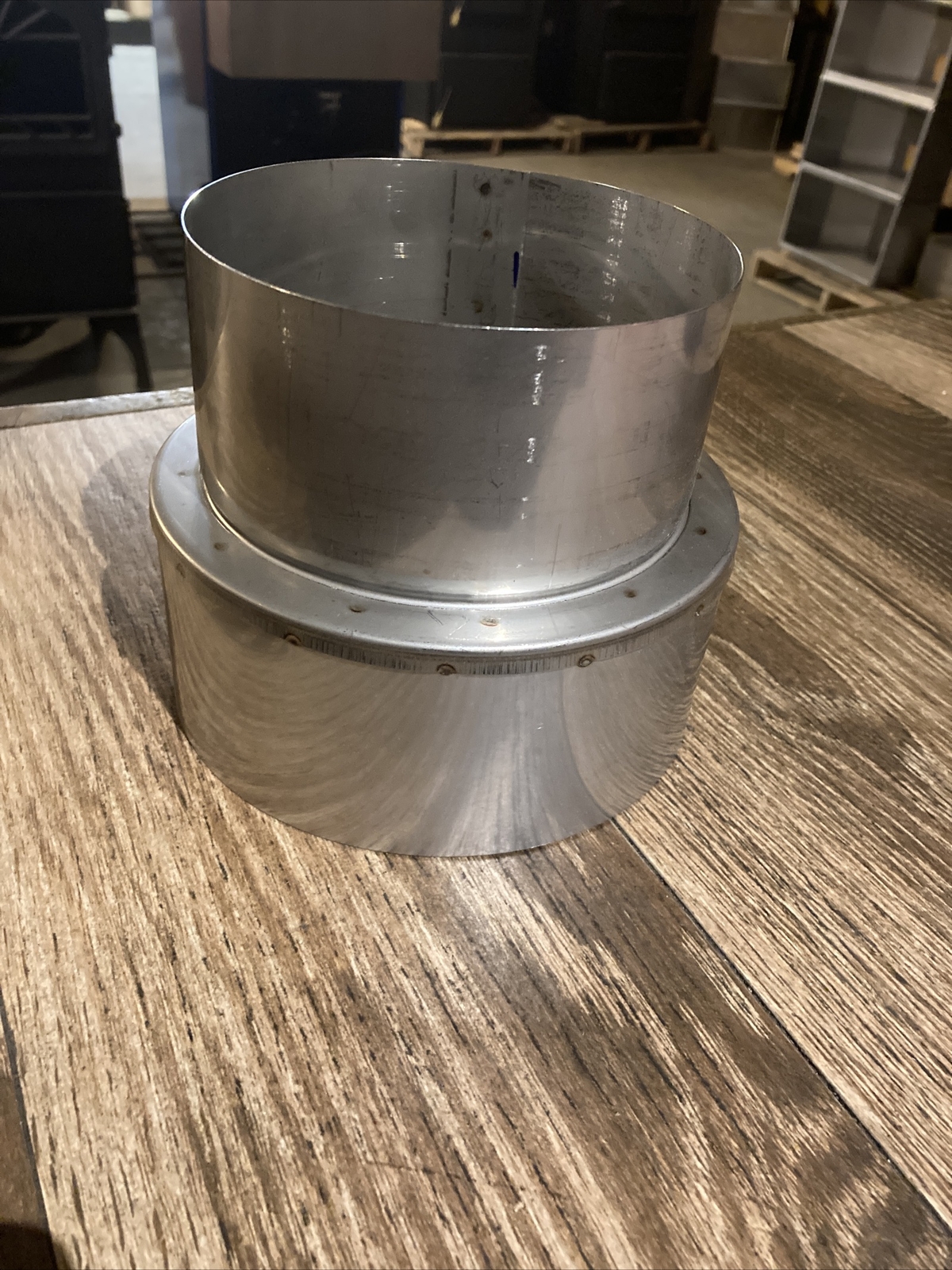 6” To 5” Stainless Steel Reducer Stove Pipe/Chimney 316SS 24ga | eBay