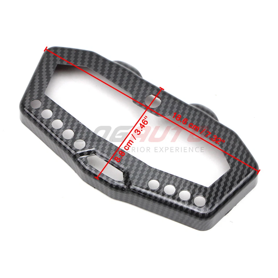 Para Yamaha FZ-07 14-20 Instrumento Velocímetro Cubierta de Ajuste Protector Medidor Carcasa Foto 4 de 4