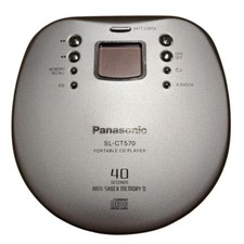 Panasonic SL-CT570 Portable CD Player Walkman Silver Good