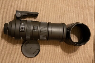 SIGMA Lens DG 150-500mm f/5-6.3 APO HSM OS For Nikon Mount- Includes Sigma Case 