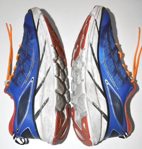 Hoka One One Men's Size 10 Running Shoes M Clifton 2 Blue Orange 1008328 TBO - Picture 11 of 13