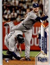 (10) 2020 Topps Series 1 MICHAEL BROSSEAU 10-Card Base Lot Rays RC Rookie #133