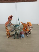 Lot Of 7 Toy Dinosaurs Various Brands And Sizes