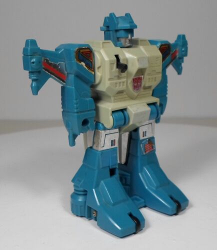 HASBRO VTG 19856 TRANSFORMERS G1 JUMPSTARTERS TOPSPIN ROBOT FIGURE w/ FLAW A - Picture 4 of 9