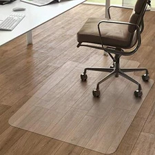  Chair Mat, Rolling Chair Mat for Hardwood Floor, 45" X 53" 45" X 53" with Lip