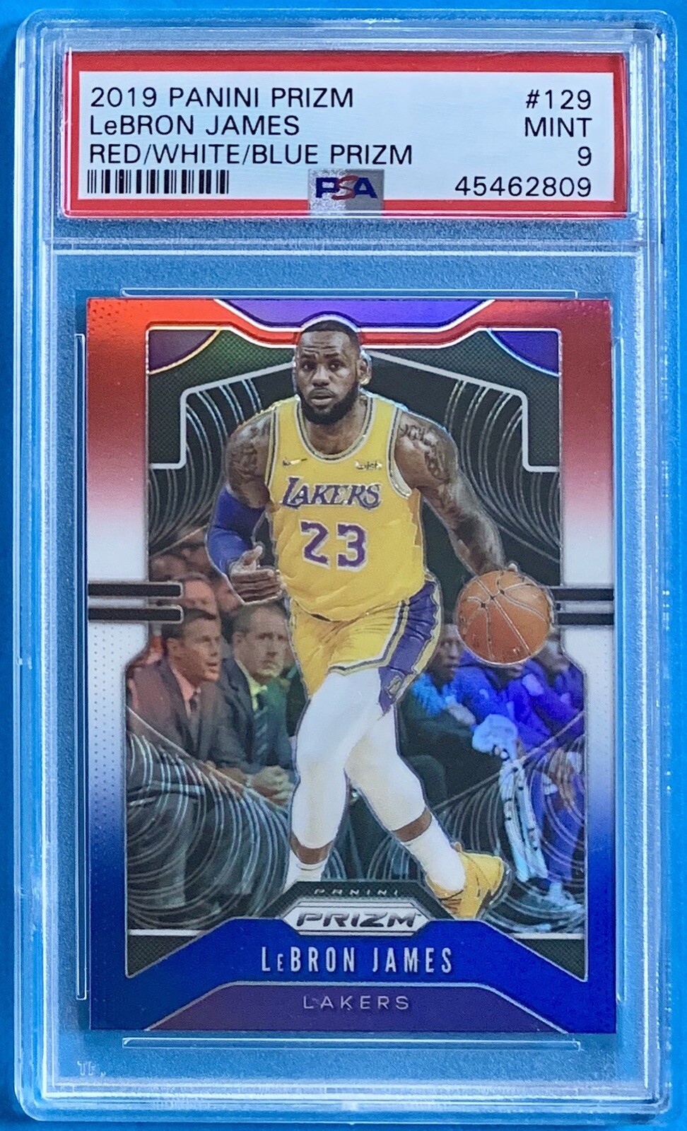 2019 Lebron James Silver Prizm レブロン バスケットボール 