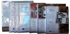Lot of 10 Creative Memories 12x12 Pages Protectors Sheets Scrapbook Circle H