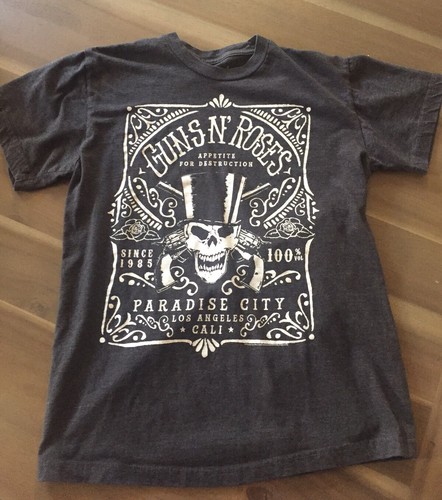 Bravado Guns N Roses T Shirt Black 