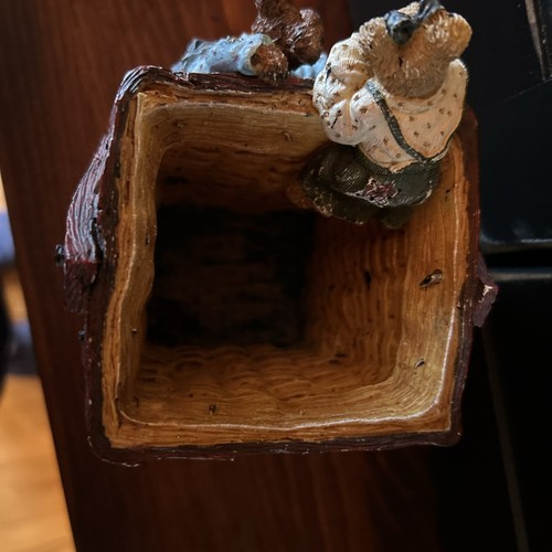 Boyd’s Bears Gracie And Pierpont Pencil Holder Basket #4120 - Picture 5 of 7
