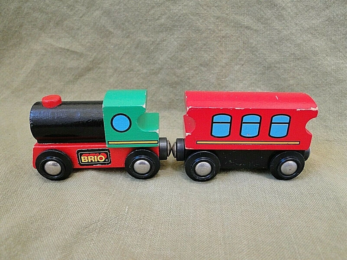 Brio Wooden Train and Passenger Car