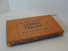 Vintage Lionel Trains No 309 Yard Set Locomotive Railroad Model Signs 11 Lot