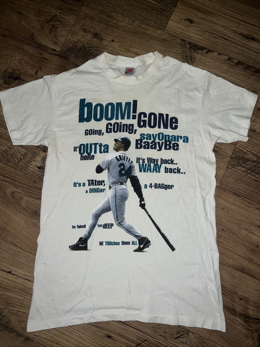 Vintage 90's Nike Ken Griffey Jr. Seattle Mariners T-Shirt Single
