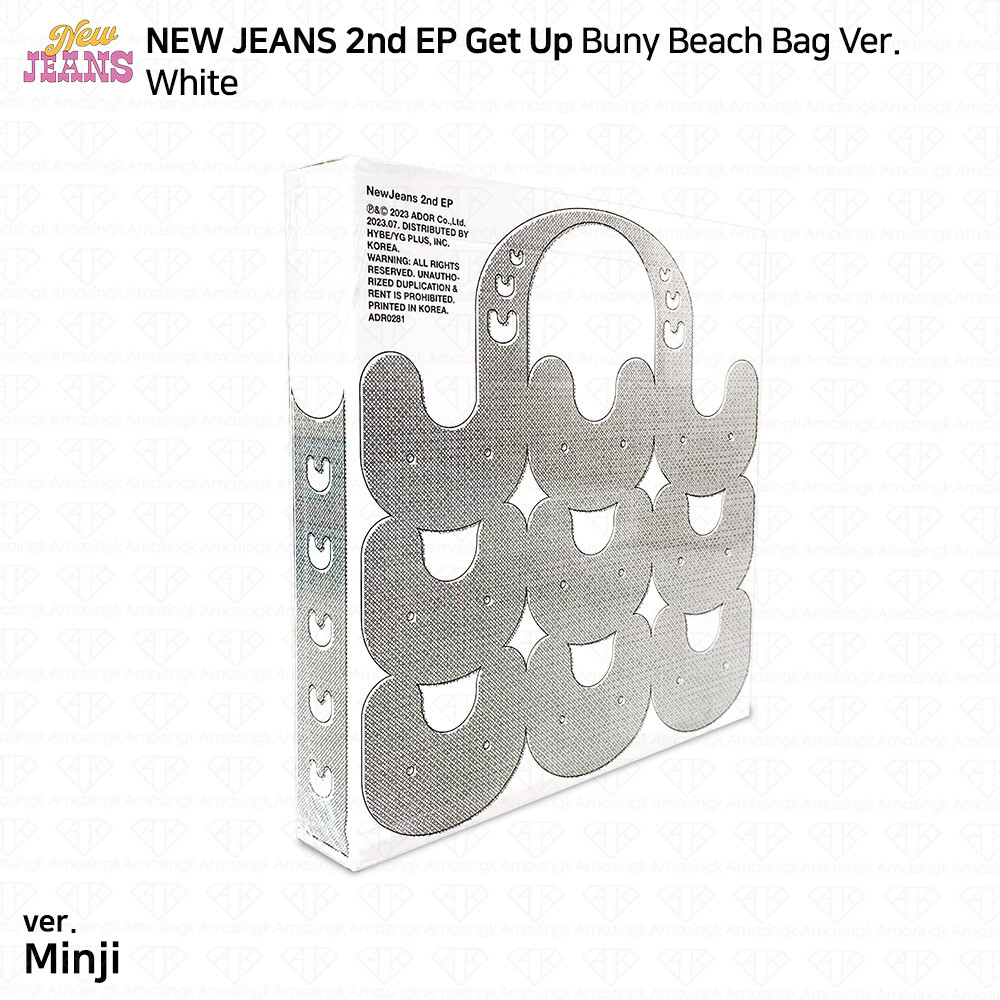 NewJeans Get Up Bunny Beach Bag ver.未開封 NEWJEANS - GET UP (Bunny Beach Bag Ver.) – K Stars