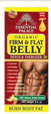 Essential Palace Organic Firm & Flat Belly  Detox & Energizer 16oz