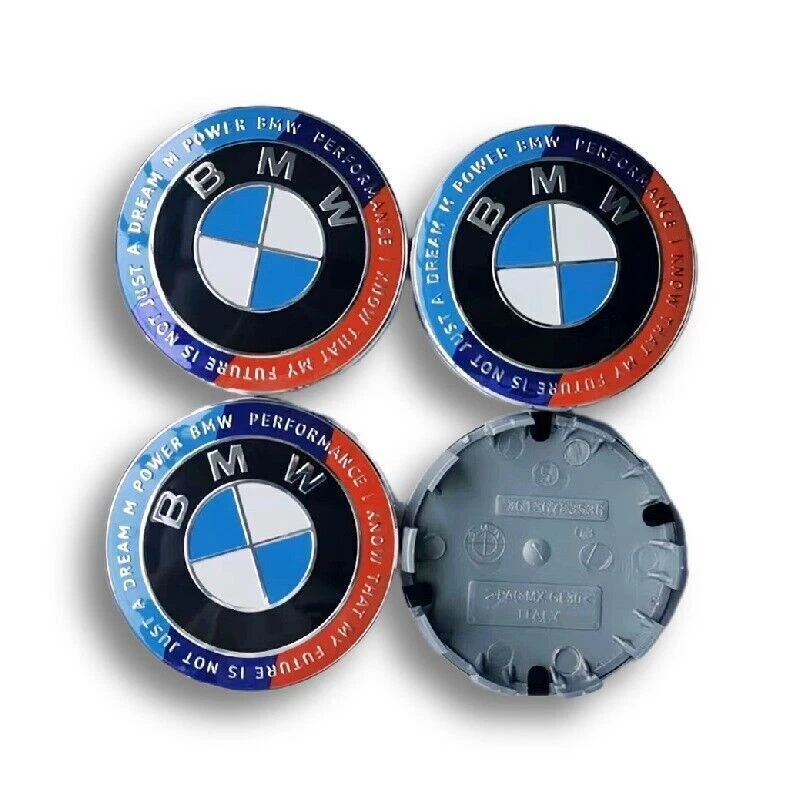 4x Tapacubos para BMW 68mm Tapacubos Tapacubos Tapacubos E60 E66 E70 E83 E90 F30 F10 - Imagen 4 de 4