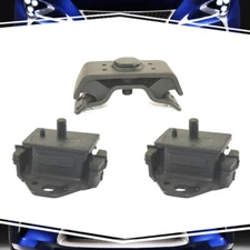 Engine Motor & Transmission Mount Set 3PCS 1979-1983 for Toyota Pickup GAS AT/MT